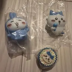 ハチワレ　ライトクリップ　平成女児チョコ　ソフビフィギア4 ちいかわ