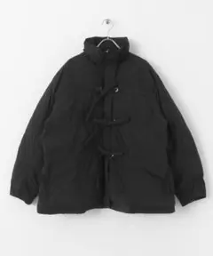 【新品】KBF フロントリボン中綿ジャケット 黒