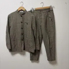 北欧くらしの道具店　グレンチェックセットアップ