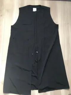 A.bbron 黒 ベスト 付属ベルト付き