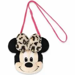 ミニー ミニーマウス ヒョウ柄 レオパード柄 ショルダーバッグ ポシェット