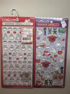 【正規品】ディズニーベイマックス　ボンボンドロップシールセット