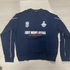 LMC. ネイビー クルーネック スウェット M