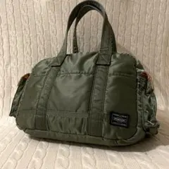 【美品✨】PORTER タンカー ダッフルバッグ ボストンバック　カーキ PORTER ポーター タンカー ダッフルバッグ ボストンバッグ L