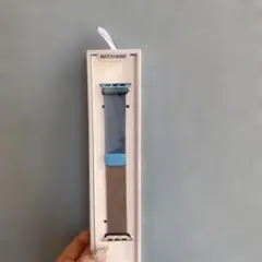 高品質ウォッチバンド 青とグレー