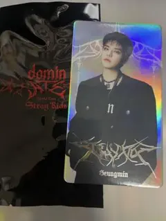 スキズ dominATE ソウルコン ラントレ トレカ ホロ スンミン