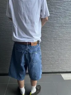 00s buggy shorts 膝下 archive USA GUESS