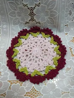 ☆ハンドメイド・かぎ針編み　ドイリーorコースター