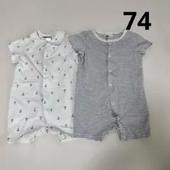 H&M ロンパース3枚セット