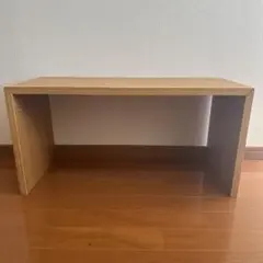 無印良品　木製シンプルテーブル コの字テーブル　45×115×72 コの字の家具 積層合板 オーク材 幅70cm | 無印良品