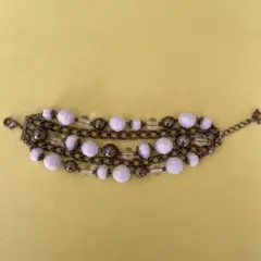 カジュアル多層チェーンブレスレット