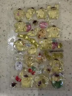 c*y様 ポムポムプリン　第二弾　シール帳完成品　1シート A7