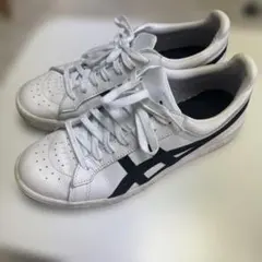 ASICS スニーカー ホワイト ブラックのサムネイル