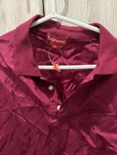 Supreme ポロシャツ バーガンディ Lサイズのサムネイル