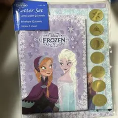 未使用❤️ アナ雪　レターセット　ディズニー　エルサ　廃盤　レア　レトロ