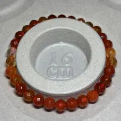 カーネリアン 天然石 ブレスレット