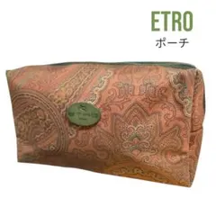 ETRO エトロ ペイズリー柄 ポーチ 小物入れ コスメボックスのサムネイル