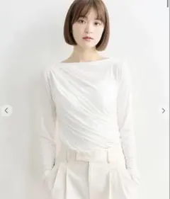 新品 シールームリン COELIE コエリー クルーTシャツ 伊原葵 ネイビー