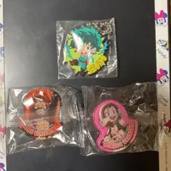 くら寿司　ヒロアカ　シール&ラバーアクセサリー3個セット