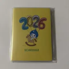 キャラクターイラスト スケジュール帳　ぴちょんくん DAIKIN】ぴちょんくんカレンダー・スケジュール帳セット 2026 - メルカリ