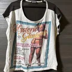 Hysteric Glamour グラフィックTシャツ フリーサイズ