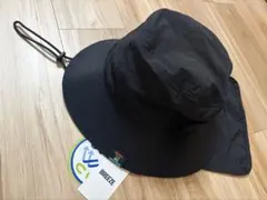 新品　BREEZE ブリーズ　ハット　帽子　日除け　あご紐　ブラック　58cmのサムネイル