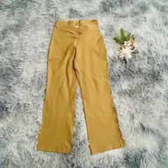 Raku Pan ラクパン (S~L) ストレートパンツ 無地 カジュアル