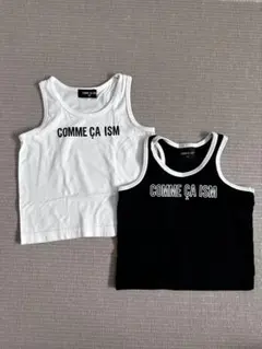 COMME CA ISM タンクトップ 2枚セット