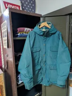 80's WOOLRICH MOUNTAIN PARKER GREEN XLのサムネイル