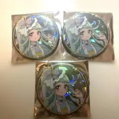 名探偵プリキュア！展 たんプリ展 キュアエクレール 缶バッジ 4点