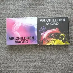 MACRO.MICROセット。新品。Mr.Children、限定版 MR.CHILDREN MICRO & MACRO 2点セット【ステッカー付き】 - メルカリ