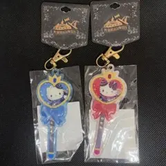 サンリオピューロランド限定 ステッキチャーム（ディアダニエル／ハローキティ）のサムネイル