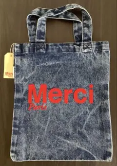 Merci デニムトートバッグのサムネイル