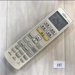 FUJITSU エアコンリモコン AR-RDC2J 197のサムネイル