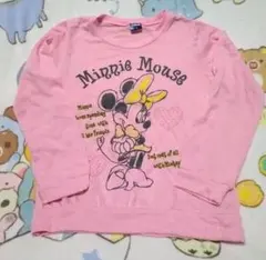ミニーマウス 薄手トレーナー 150cm ピンク