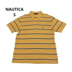 ノーティカ　半袖　Tシャツ　ポロシャツ　ボーダー　刺繍　デサント　綿100% Sのサムネイル