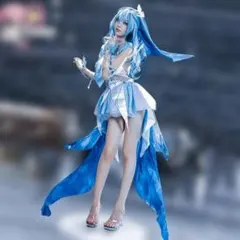 鳴潮 ショアキーパー コスプレ ウイッグ ウィッグ フルセット 靴