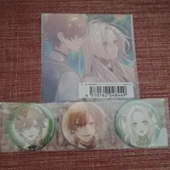 オランピアソワレ Catharsis　エビテン　特典　缶バッジ　3種　時貞　他