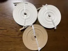 クラフトバンド　クラフトテープ　１０m+α　ホワイト2セット・クラフト１セット