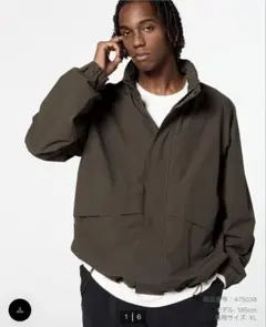 【UNIQLO】ウインドプルーフスタンドブルゾン