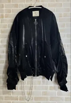 KINGLYMASK KMK ジャケット ジャンパー チェーン ダメージ