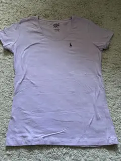 POLO RALPH LAUREN VネックTシャツ パープル Mのサムネイル