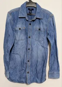 GapKids キッズ デニム長袖シャツ 150 古着