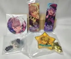 01 あんさんぶるスターズ 大神晃牙 ロングカンバッジ こえだらいず 5点セット