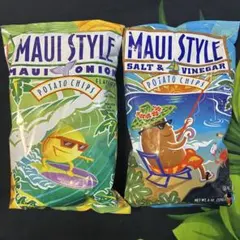 日本未発売マウイスタイルポテトチップスマウイオニオン・ソルト＆ビネガー海外菓子