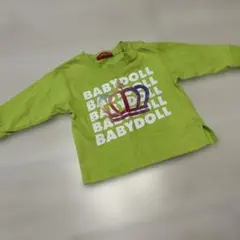 BABYDOLL 長袖Tシャツ　ロンT 80cm