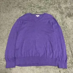 00s GAP コットンニット セーター Vネック 古着