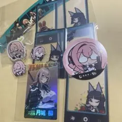 ゼンゼロ 月城柳 台湾 カフェ 特典 ステッカー コースター クリップ カード ゼンゼロ 月城柳 台湾 カフェ 特典 ステッカー コースター