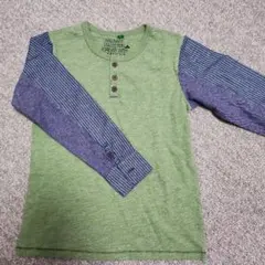 RAG MART ボタン付きヘンリーネックＴシャツ