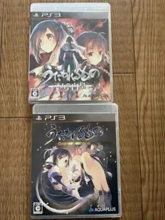 PS3 うたわれるもの 二人の白皇　偽りの仮面　セット